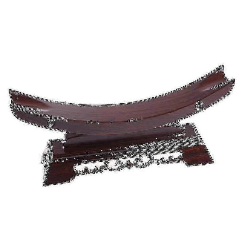 2025 Sword Stand Solid Wood Display Katana Stand Holder Crescent Shape