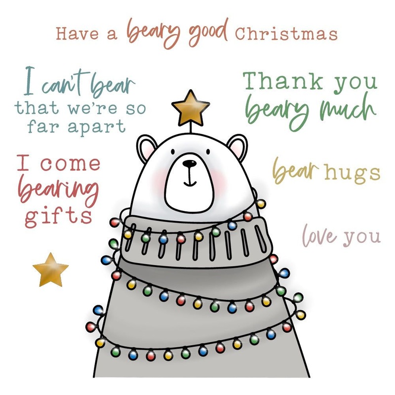 Bear Hugs – 4×5 Stamp Set