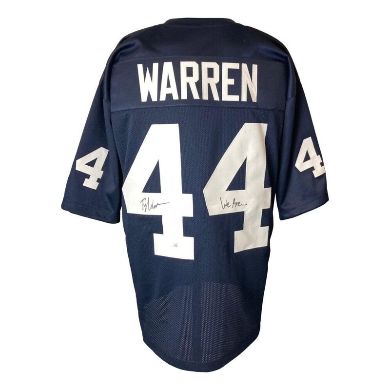 Tyler Warren Signed Penn State Nittany Lions Jersey Inscribed We Are…. (JSA)