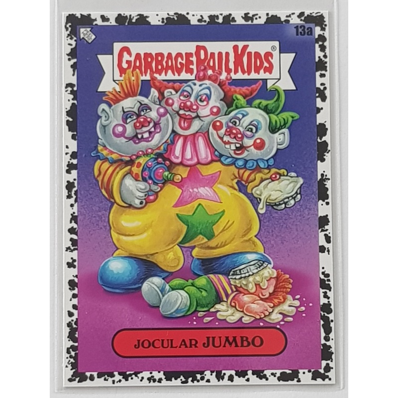 Garbage Pail Kids Intergoolactic Mayhem Jocular Jumbo #13a Black Hole Parallel Trading Card