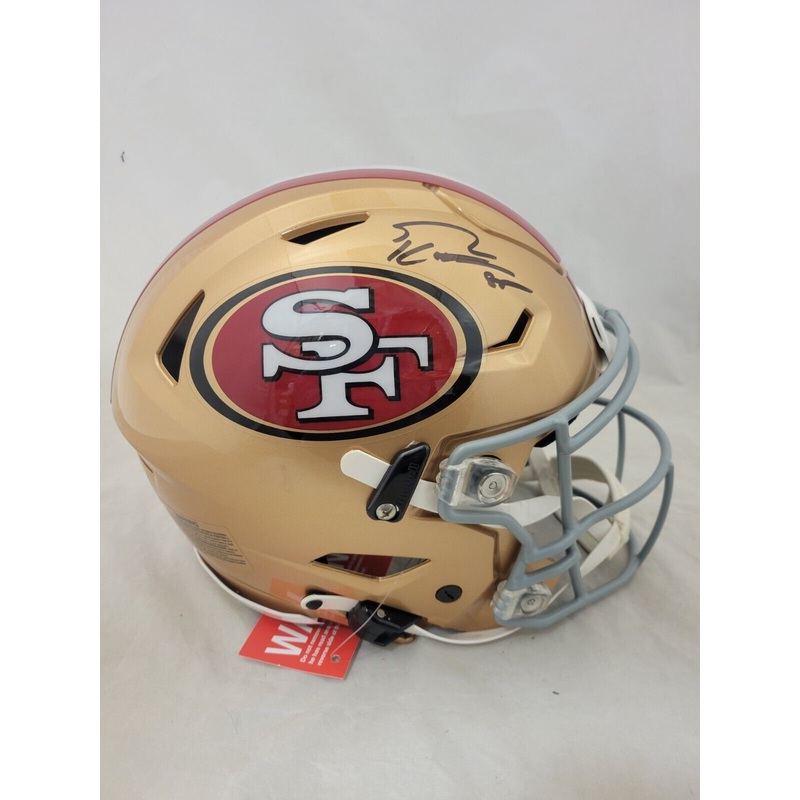 GEORGE KITTLE SIGNED SAN FRANCISCO 49ERS SPEEDFLEX HELMET BECKETT