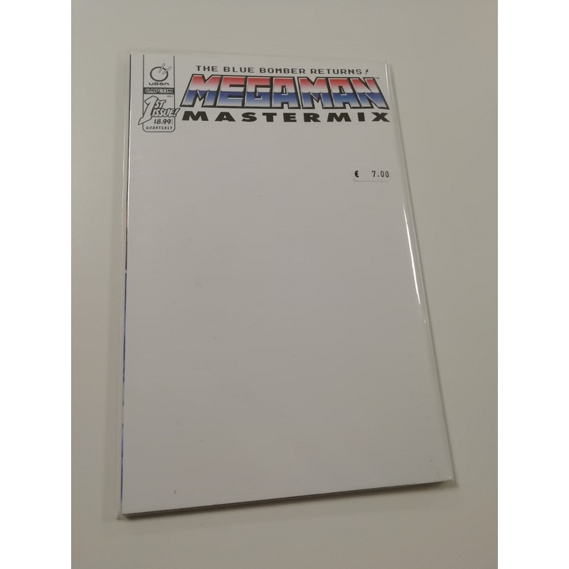 Megaman Mastermix #1 NM Blank Variant Cover