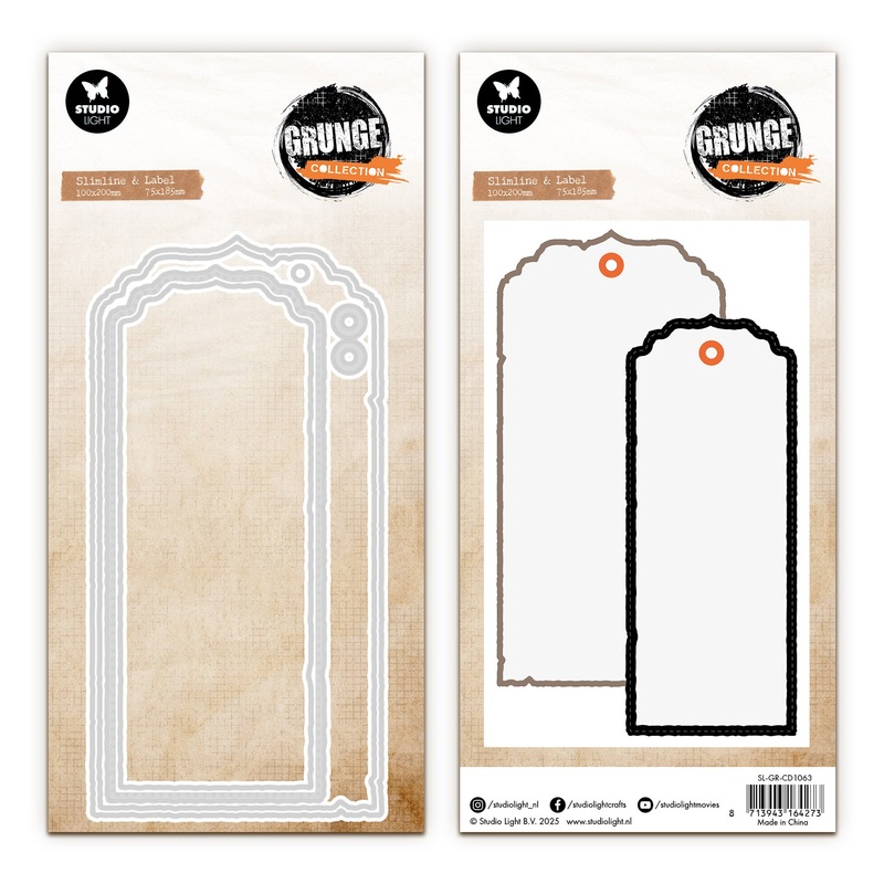 Studio Light Grunge – Cutting Dies Big Labels