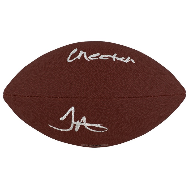 Tyreek Hill Signed Wilson Super Grip Full SIze NFL Football w/Cheetah – (SS COA)