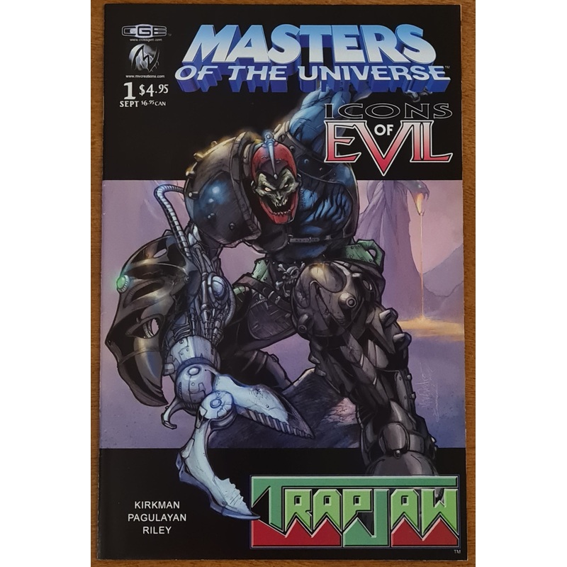 Masters of the Universe Icons of Evil Trap-Jaw #1 VF/NM