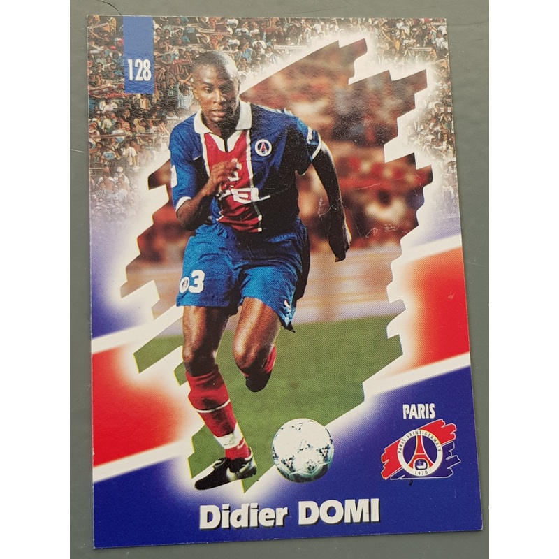 Panini Foot Cards 98 Didier Domi #128 Trading Card