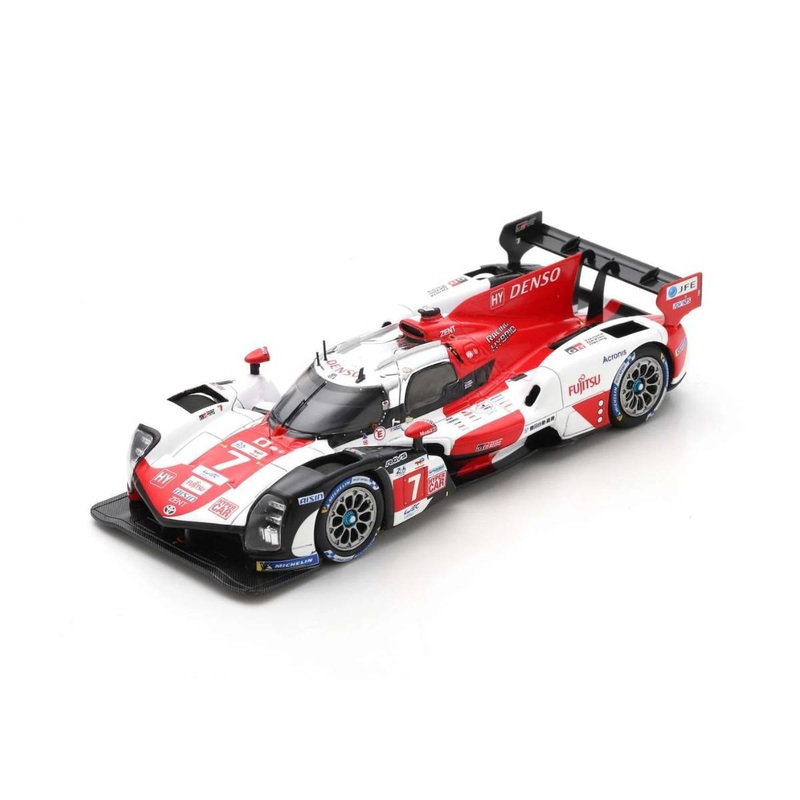 TOYOTA GR010 HYBRID No.7 TOYOTA GAZOO Racing – 2nd 24H Le Mans 2022 – M. Conway – K. Kobayashi – J. M. Lopez – 1:43 Scale Resin Model Car