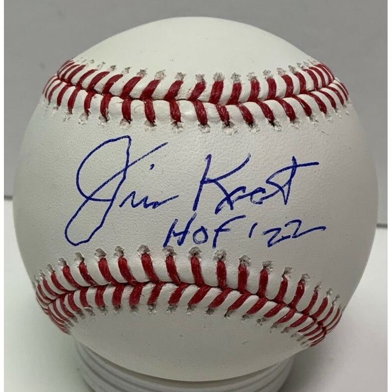 Twins JIM KAAT Signed Official MLB Baseball AUTO w/ HOF 22 – Cardinals – JSA