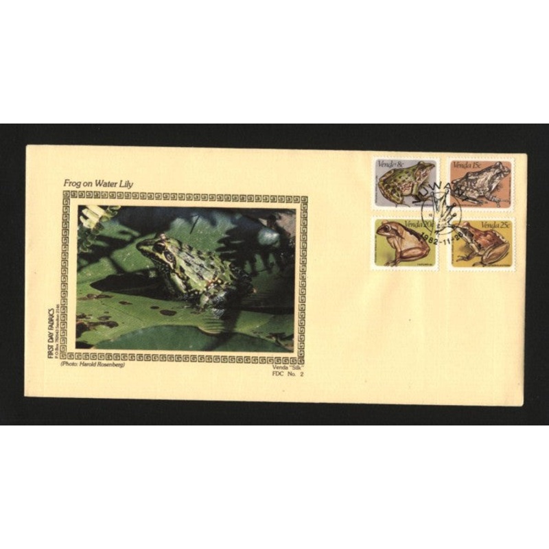 Venda Silk 82 Frog on Water Lily