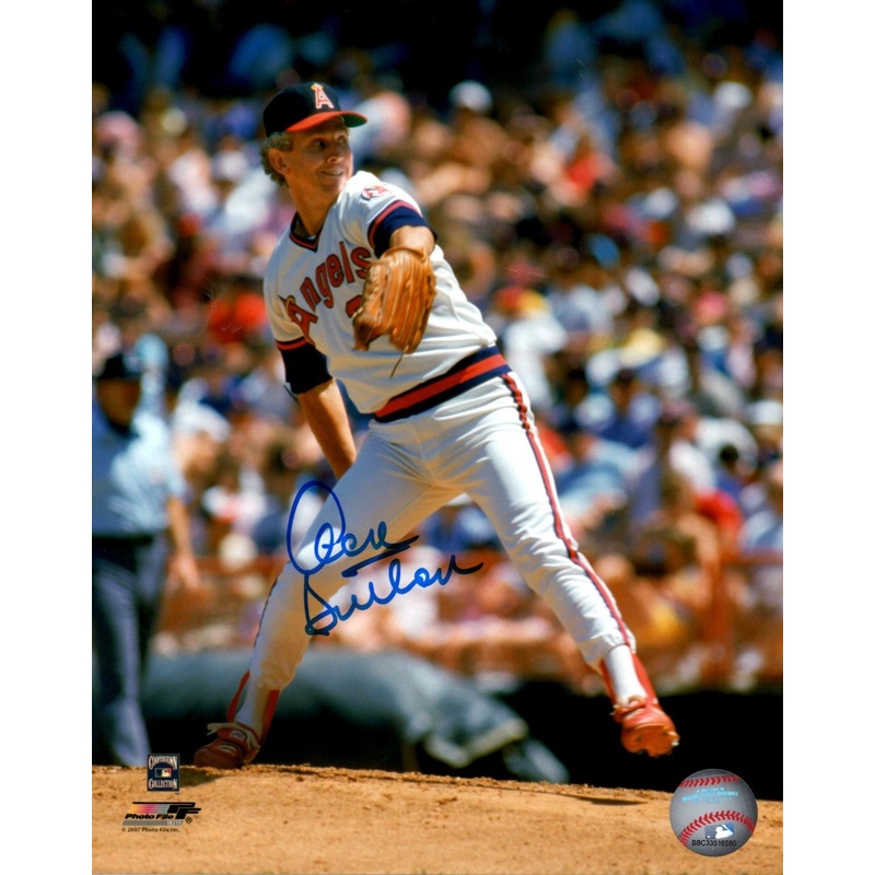 Angels Hall of Famer DON SUTTON Signed 8×10 AUTO Photo #1 – HOF 1998
