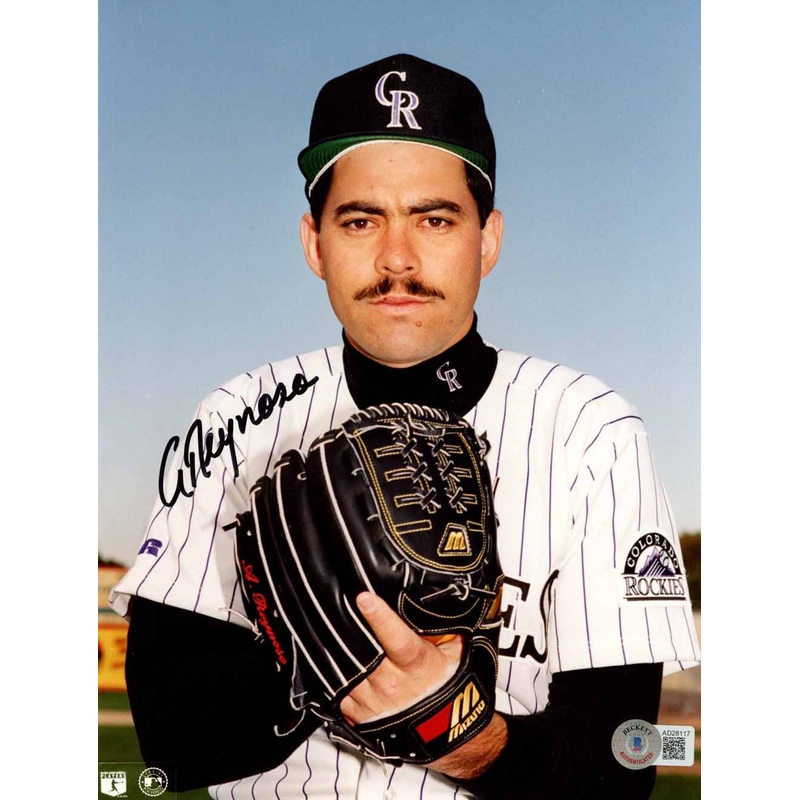 Armando Reynoso Autographed Colorado Rockies 8×10 Photo Beckett 50402