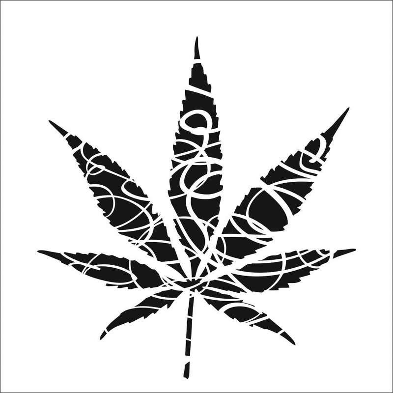 Crafter’s Workshop Template 6X6 Forbidden Leaf