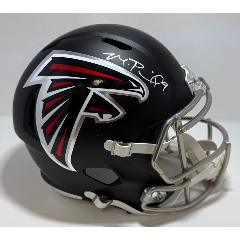 Falcons MICHAEL PENIX JR. Signed Full Size Replica Speed Helmet AUTO – BAS