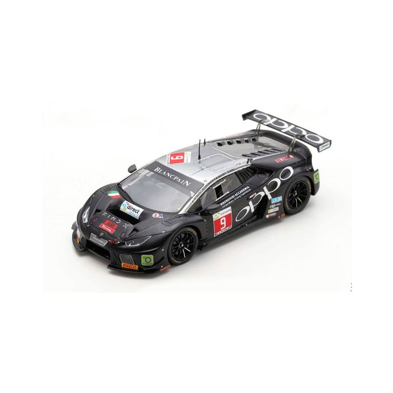 Lamborghini Huracn GT3 No.9 Target Racing 24H Spa 2018 Limited 300 – 1:43 Scale Resin Model Car