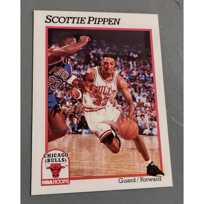 1991-92 NBA Hoops Scottie Pippen #34 Trading Card