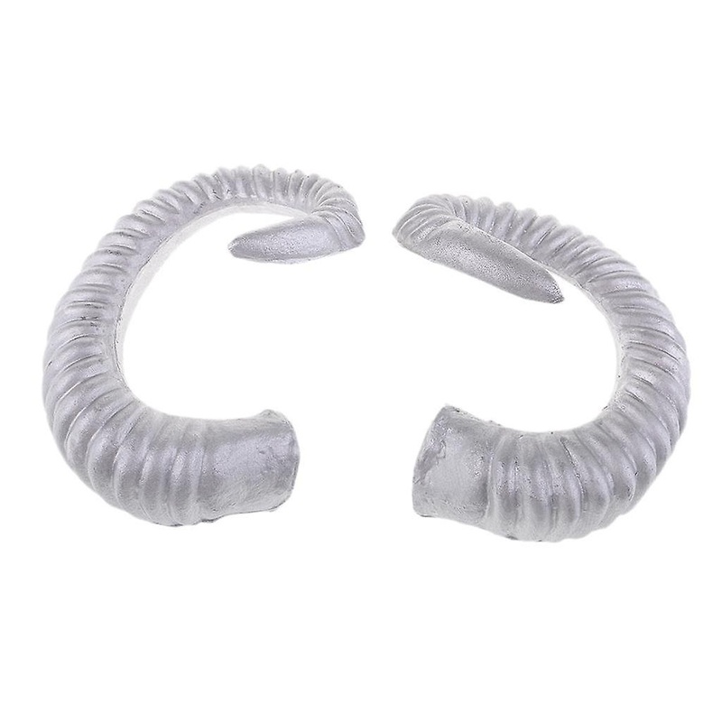 Artificial Sheep Horn Halloween Costume Accessory Gothic Hair Headband C