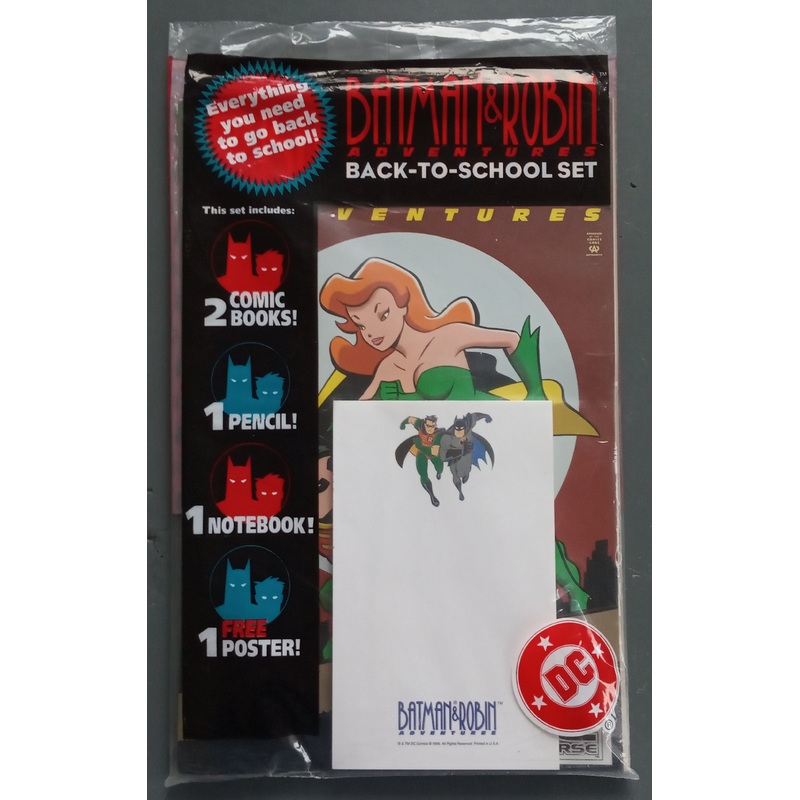 Batman and Robin Adventures Back to School Set NM