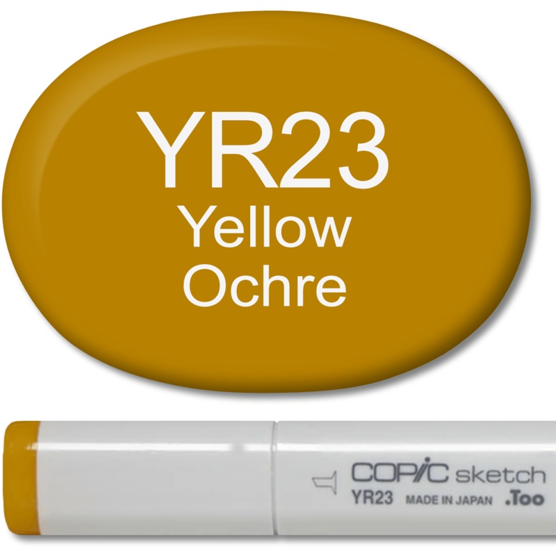 Copic Sketch Marker – YR23 Yellow Ochre