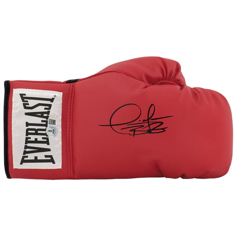Deontay Wilder Signed Everlast Red Boxing Glove – (BECKETT COA)