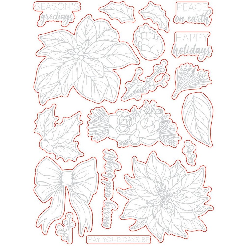 Pretty Poinsettias – Honey Cuts – Retiring
