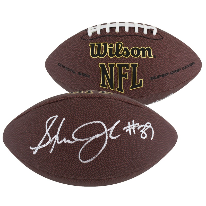 Rams Steven Jackson Authentic Signed Wilson Super Grip Nfl Football BAS Witness