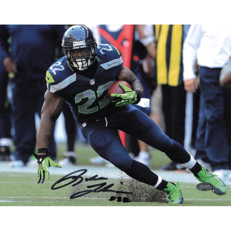 Robert Turbin Autographed Signed 8×10 Photo Seattle Seahawks MCS Holo #63357