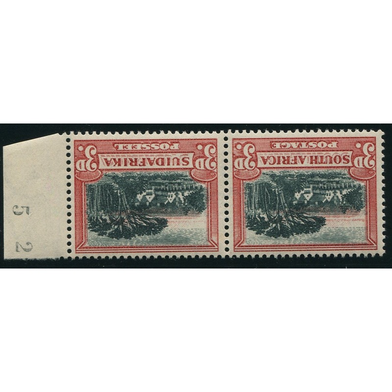 1931 ROTO 3d BLACK & RED INVERTED WATERMARK MNH – SACC 45a