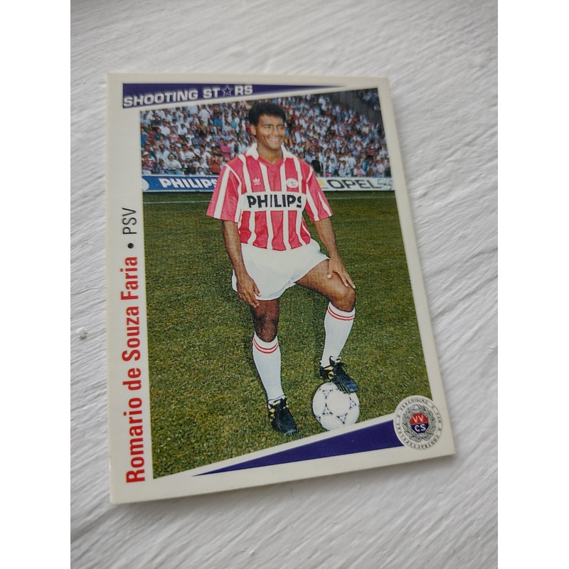 1991-92 Shooting Stars Romario de Souza Faria #123 Rookie Card