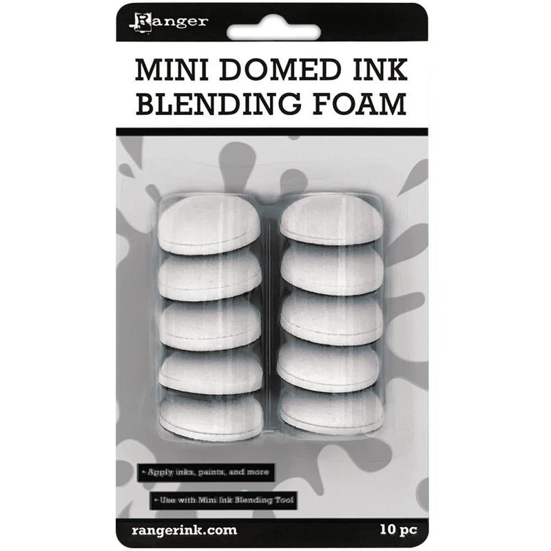 Ranger Mini Dome Ink Blending Foams – 10pk