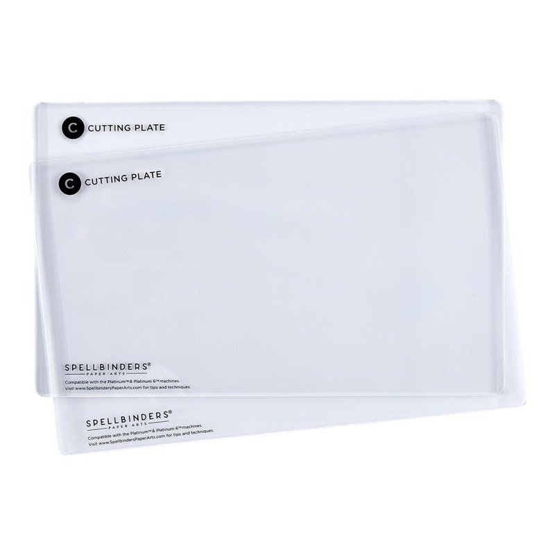 Spellbinders Cutting Plates Extended 2/Pkg 9.625X6.0625