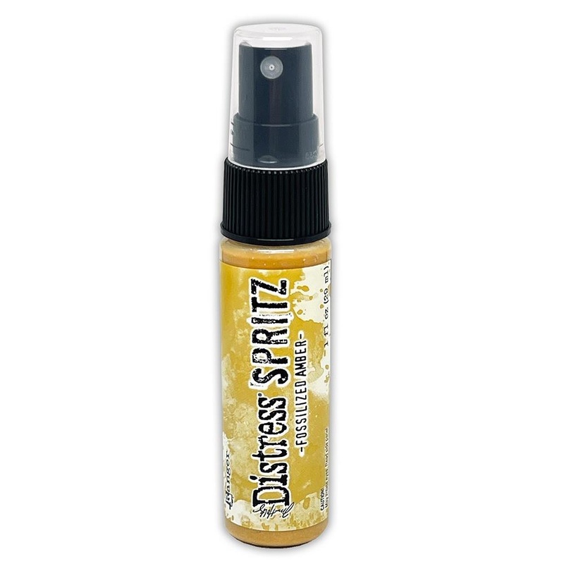 Tim Holtz Distress Spritz 1 oz. – Fossilized Amber