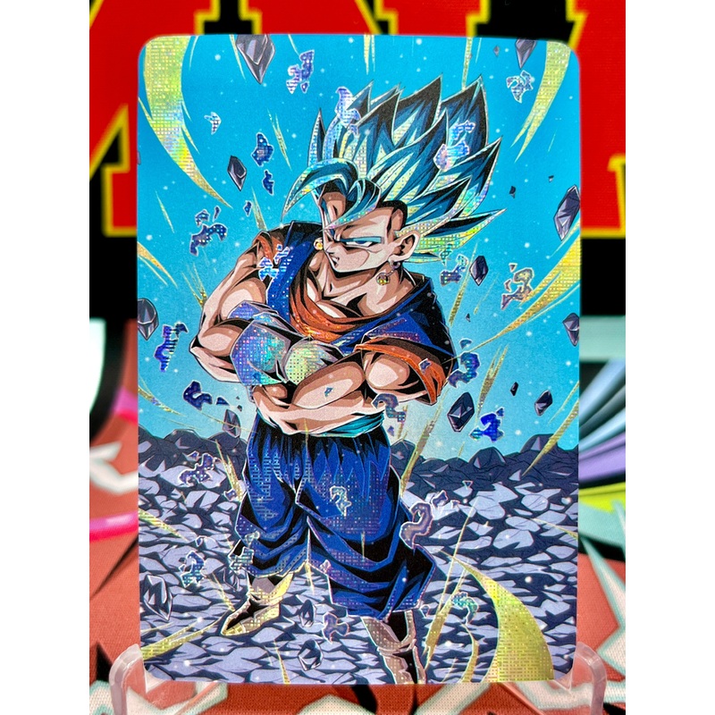 DBAC2-27 Super Saiyan Blue Vegito Art Card