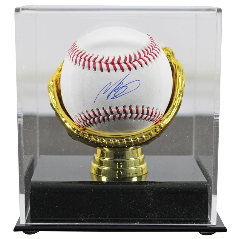 Dodgers Mookie Betts Authentic Signed Oml Baseball w/ Case JSA Witnessed