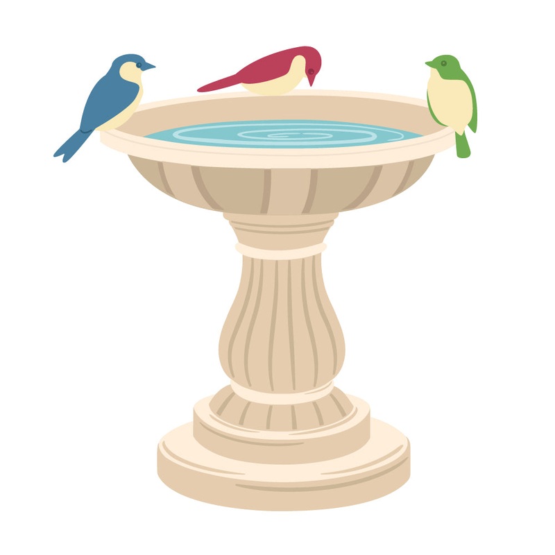 Lovely Layers: Bird Bath – Honey Cuts