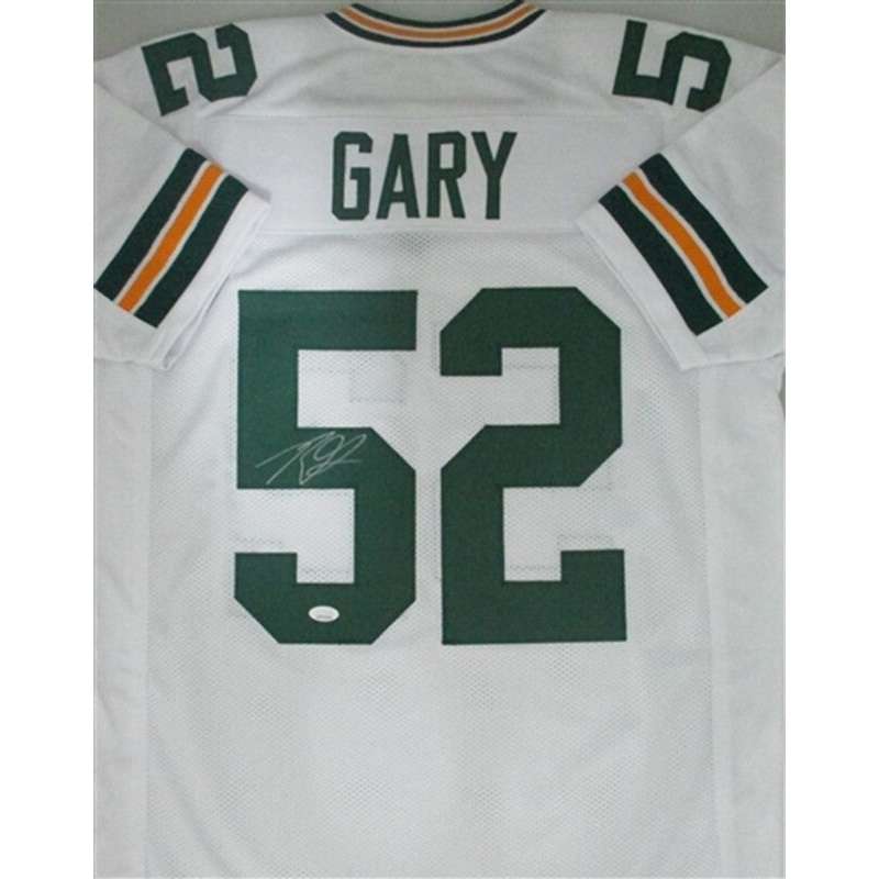 Packers Linebacker RASHAN GARY Signed Custom Replica WHITE Jersey AUTO – JSA