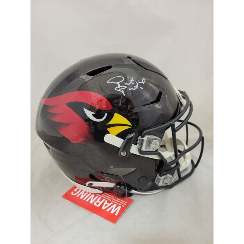 PATRICK PETERSON SIGNED ARIZONA CARDINALS ALT SPEEDFLEX AUTHENTIC HELMET BECKETT