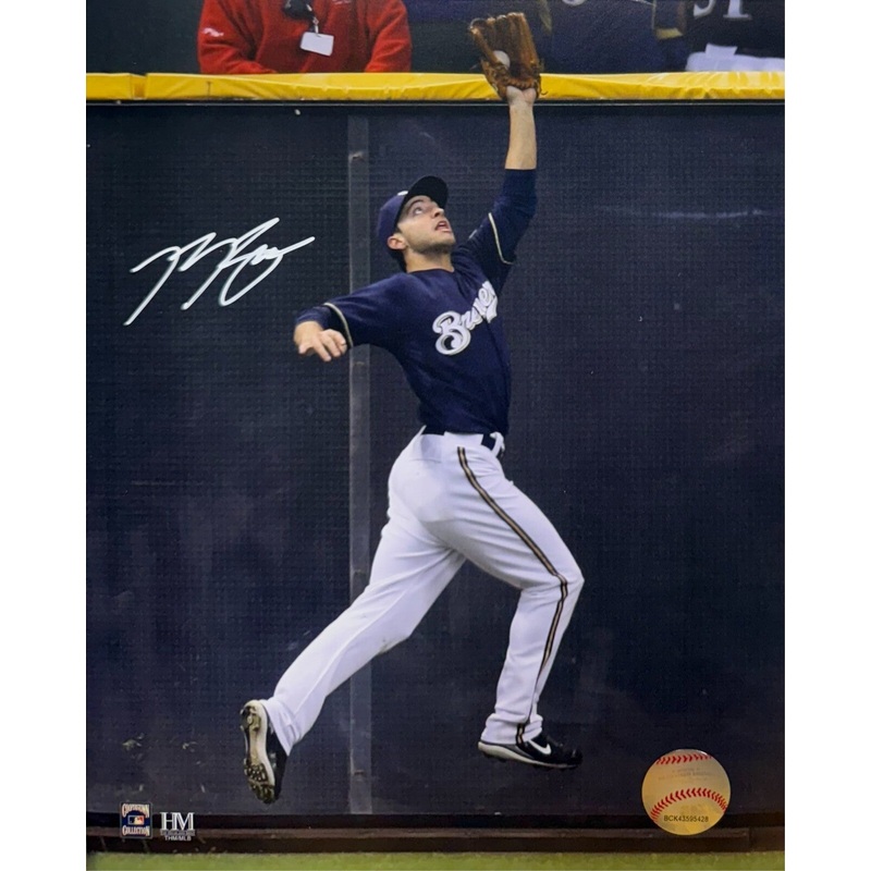 RYAN BRAUN – Milwaukee Brewers All Star – Signed 8×10 Photo #8 AUTO