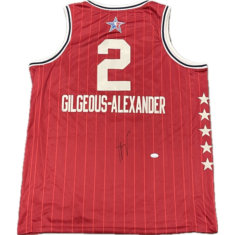 Shai Gilgeous-Alexander Signed All-Star Jersey JSA Autographed