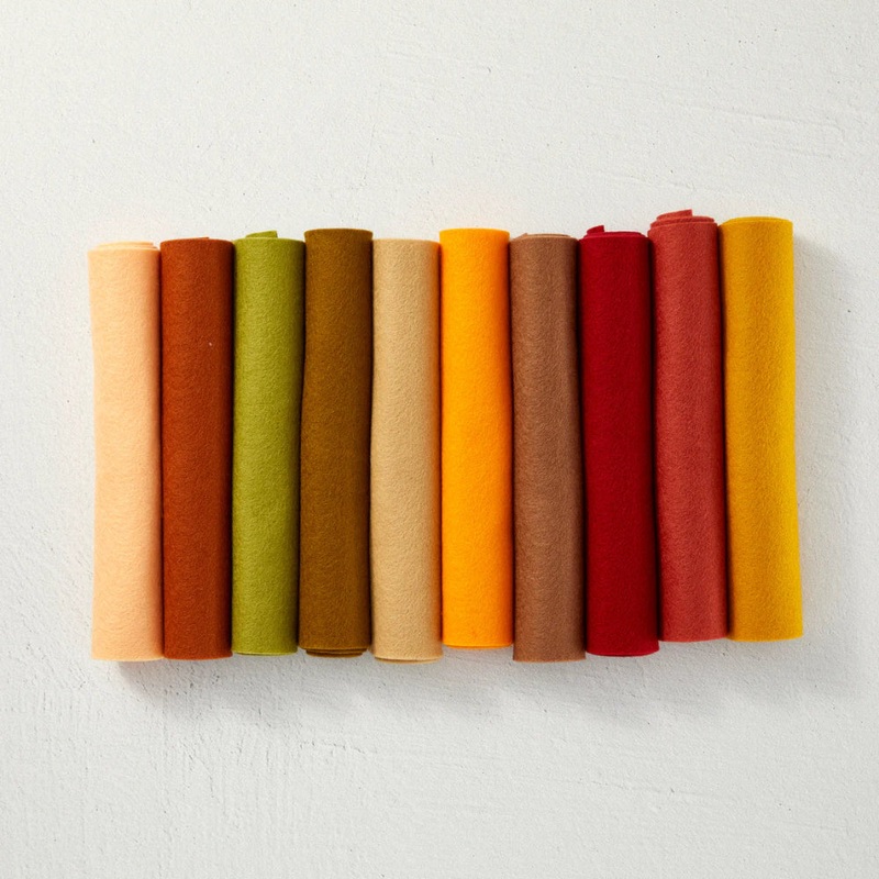 Spellbinders Merino Wool Felt Sheets Collection – Fall