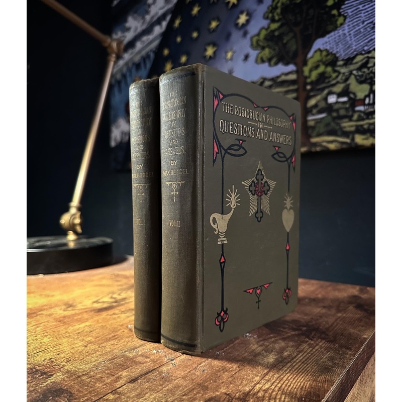 The Rosicrucian Philosophy in Questions and Answers (2 Volume Set) by Max Heindel