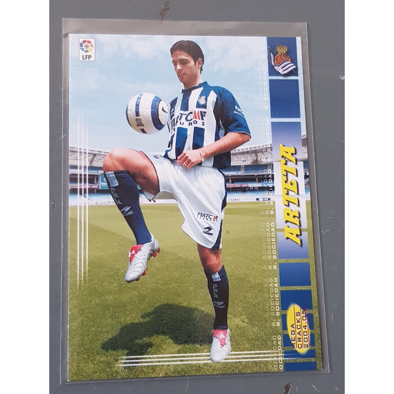 2004-05 Panini Mega Cracks La Liga Mikel Arteta #444 Rookie Card