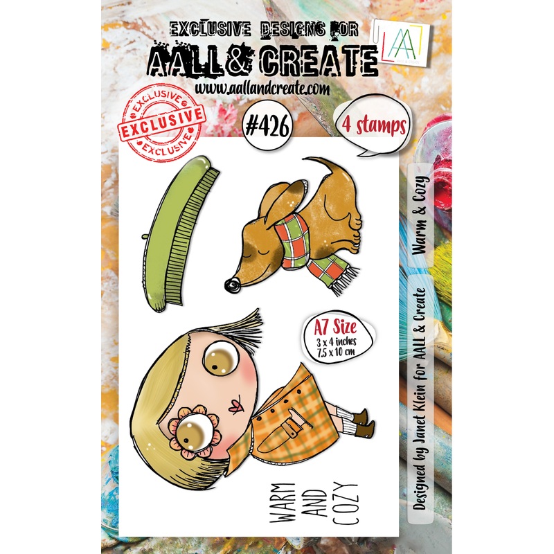 #426 – A7 Clear Stamp Set – Warm & Cosy