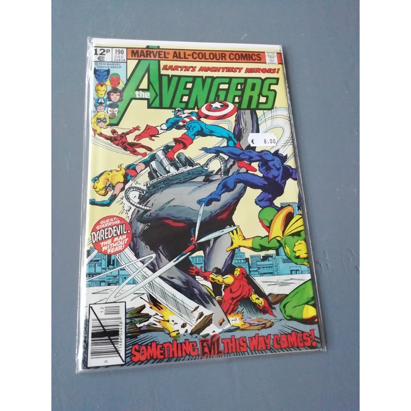 Avengers #190 FN+ (Pence edition)