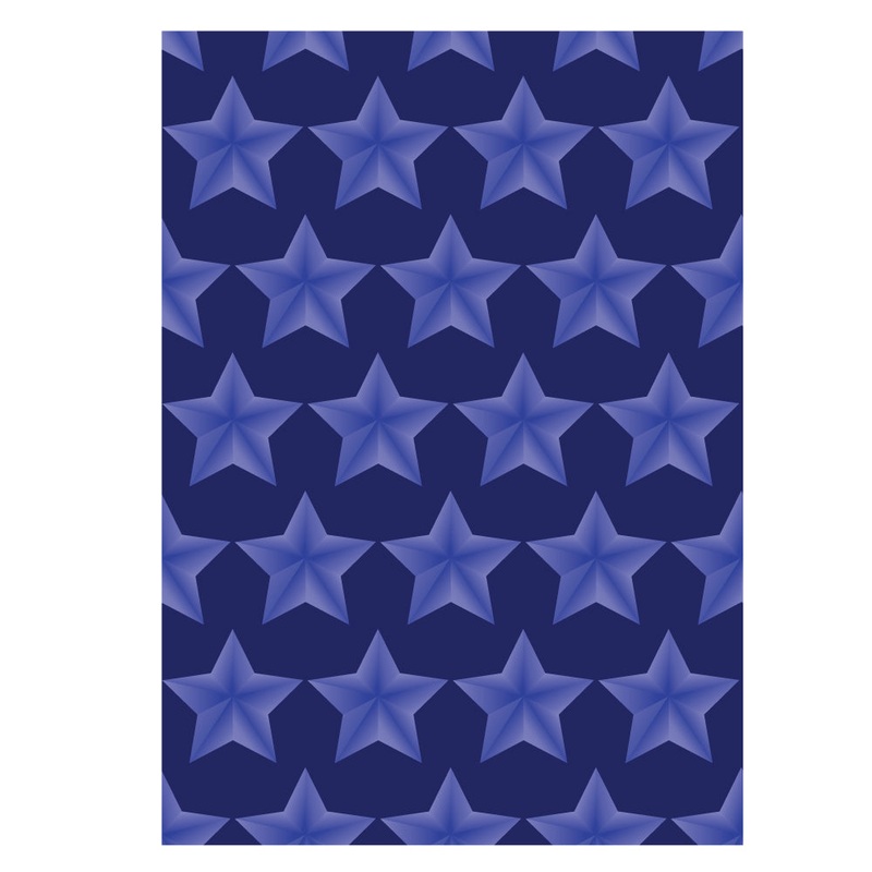 Star Spangled 3D Embossing Folder