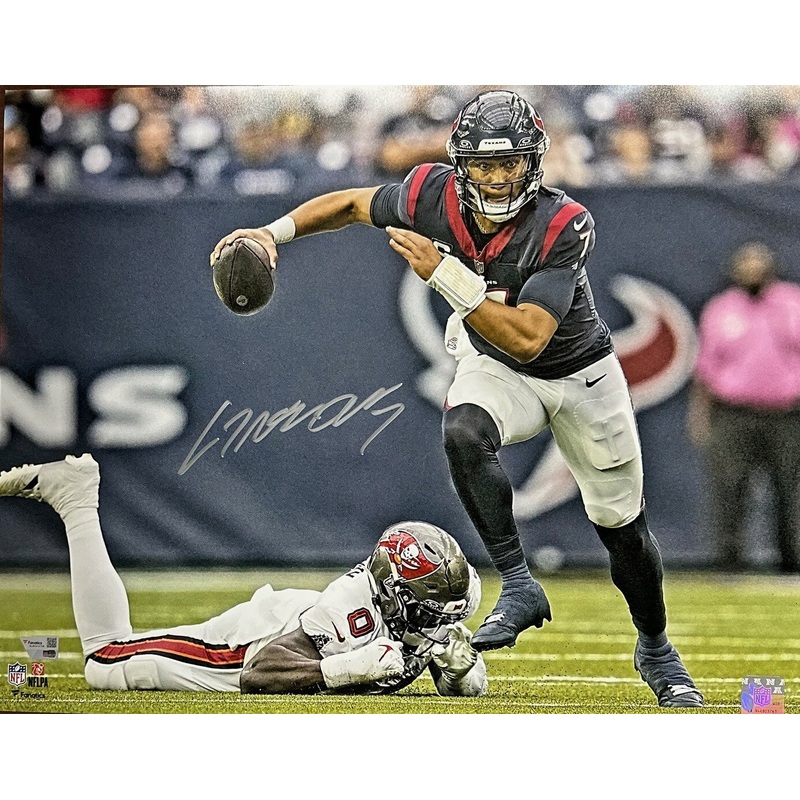 Texans Quarterback CJ STROUD Signed 16×20 photo AUTO – FAN