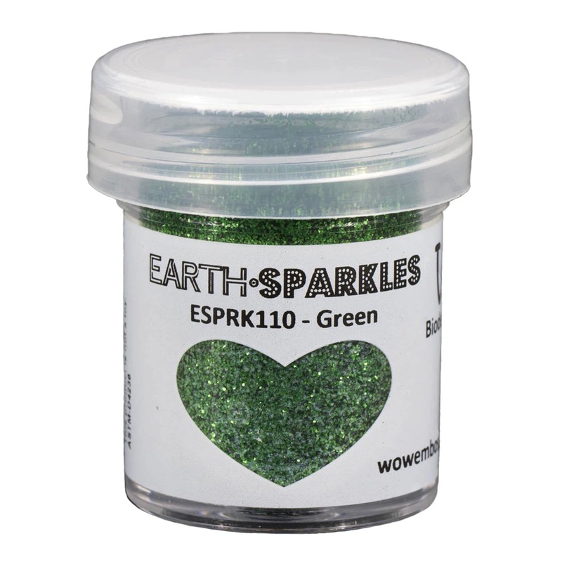 WOW! Embossing Earth Sparkles Glitter 15ml – Green