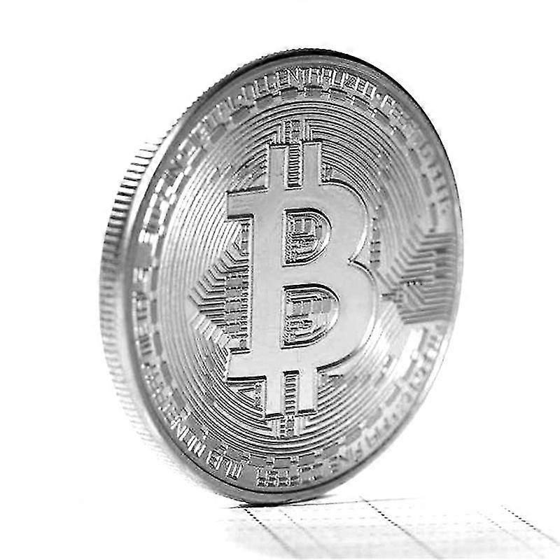 3PCS Creative Souvenir Gold Plated Bitcoin Coin Collectible Great Gift Bit Coin Art Collection Gold Commemorative Coin