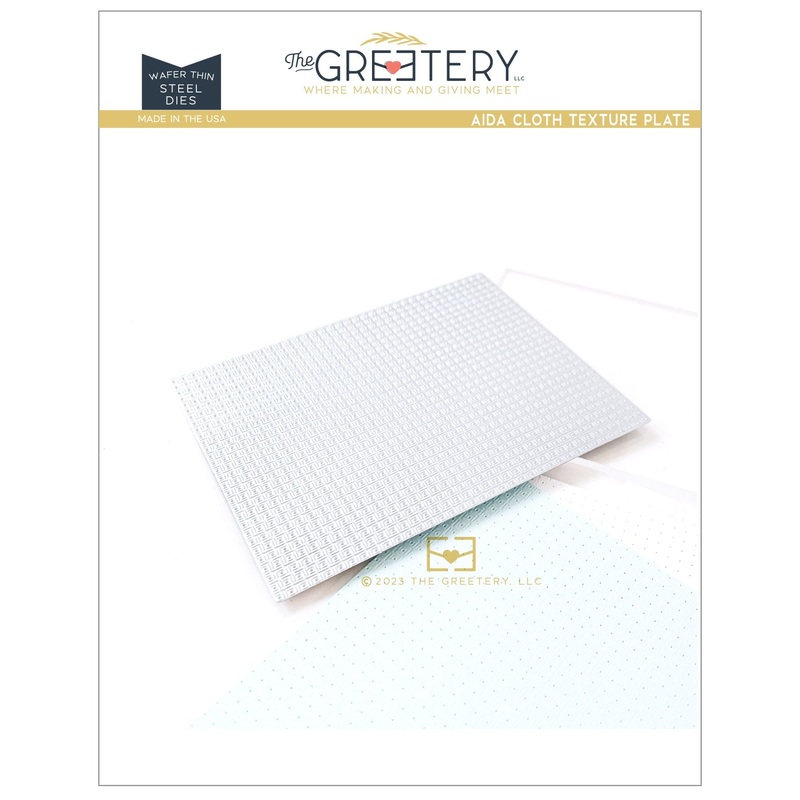 Aida Cloth Texture Plate