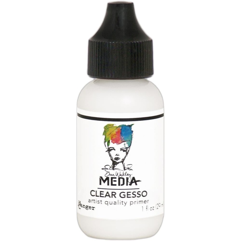 Dina Wakley Media Gesso 1oz Tube Clear