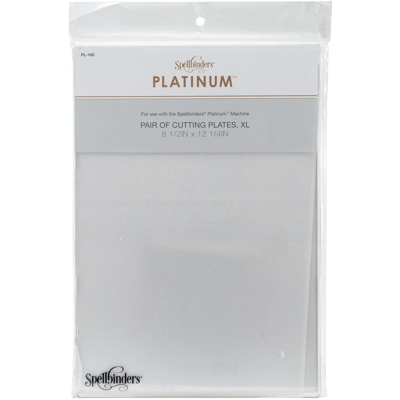 Spellbinders Platinum Cutting Plates 2/Pkg X-Large 12.25X8.5